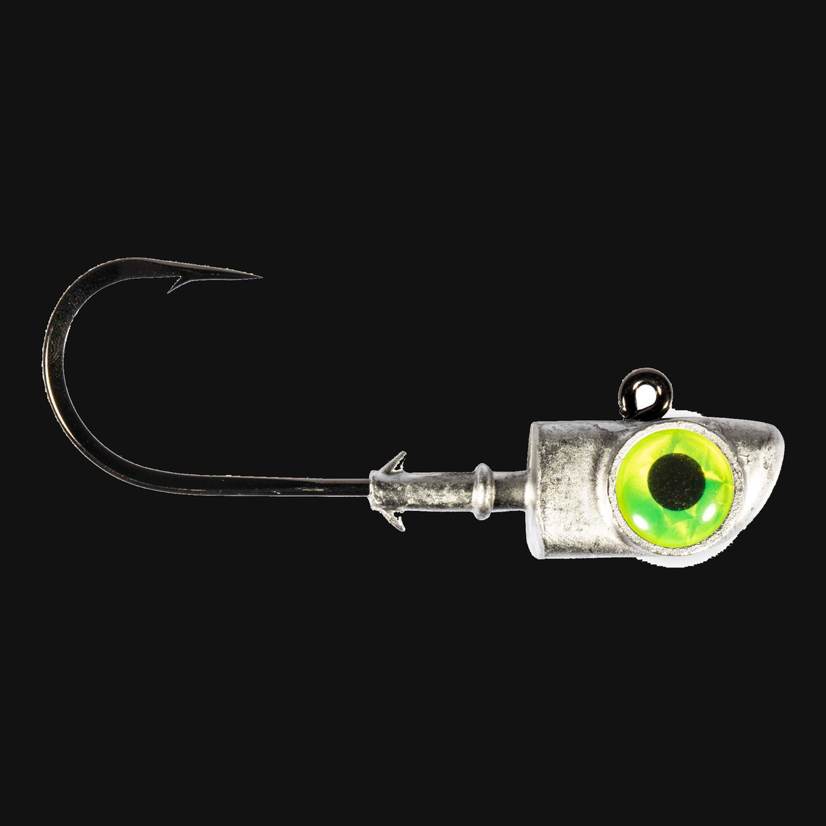 Z-Man DieZel Eye™ Jigheads, 8/0 (2-pack) / 3 oz / Chartreuse