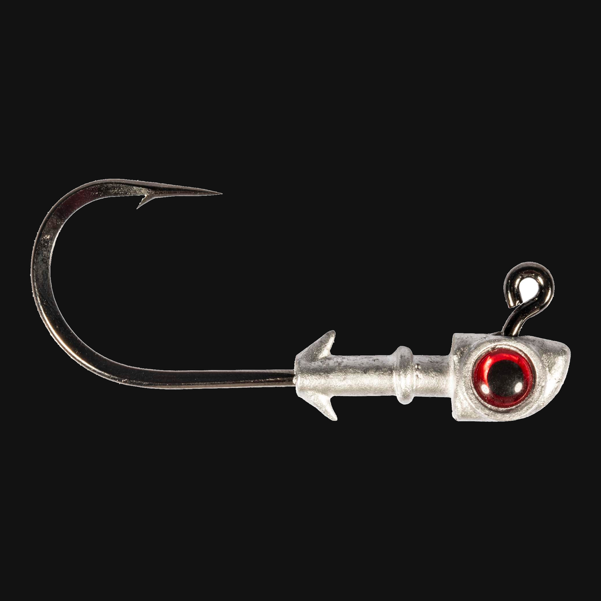 Z-Man DieZel Eye™ Jigheads, 8/0 (2-pack) / 3/4 oz / Red