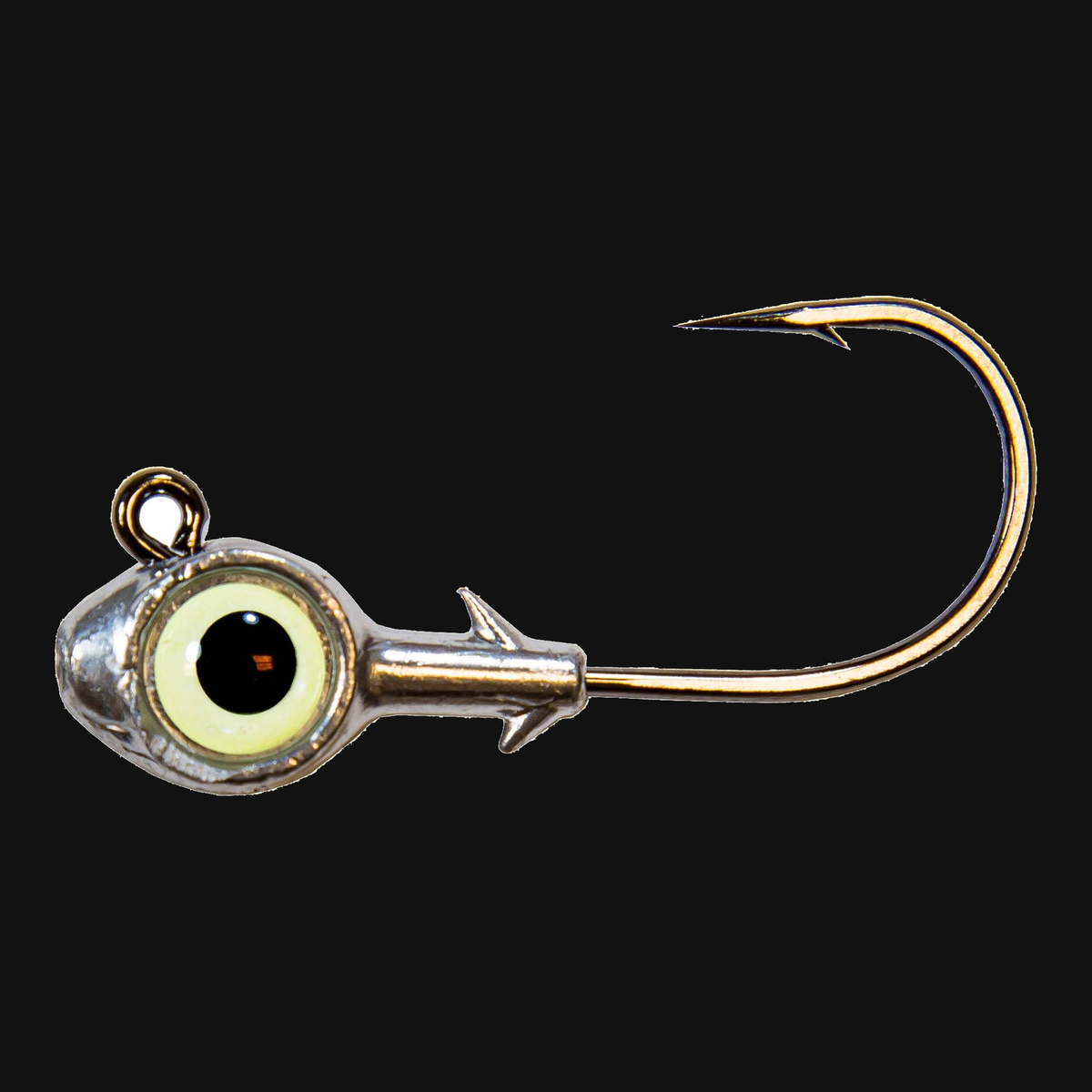 Z-Man Trout Eye® Jigheads, 3/16 oz (3-pack) / Glow