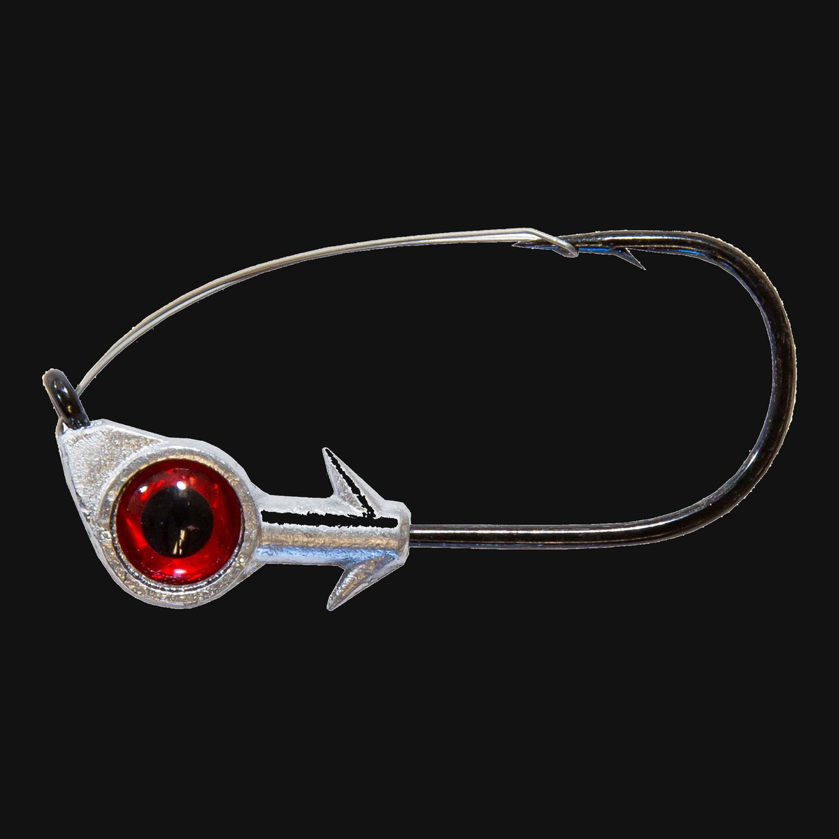Z-Man Weedless Eye™ Jigheads, 1/4 oz (3-pack) / Red