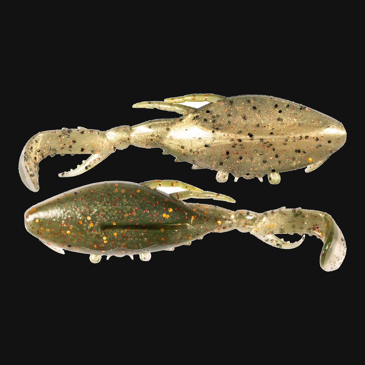 Z-Man Kicker CrabZ 3.5-inch crab bait in Redfish Toad