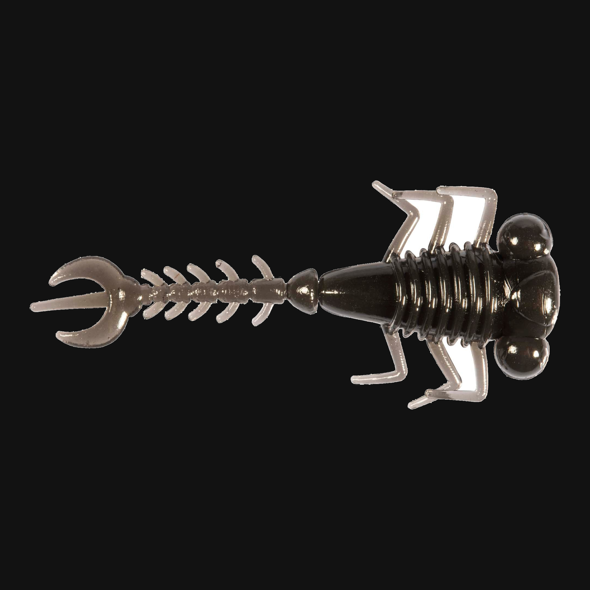 Z-Man LarvaZ 1.75-inch micro finesse bait in Black