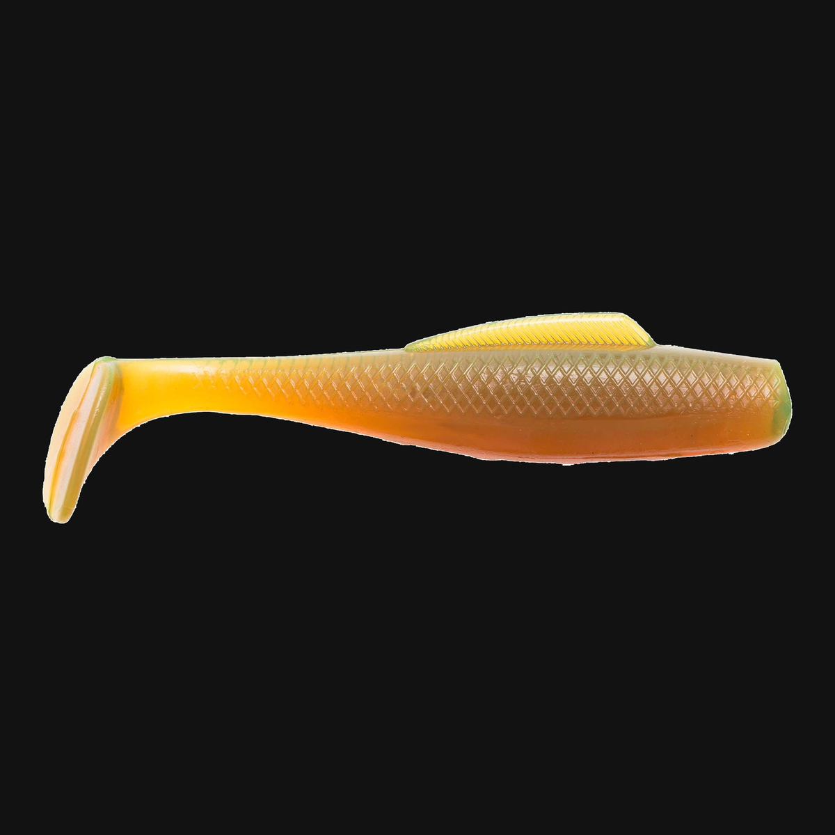 Z-Man MinnowZ in Motor Oil, paddle tail swimbait