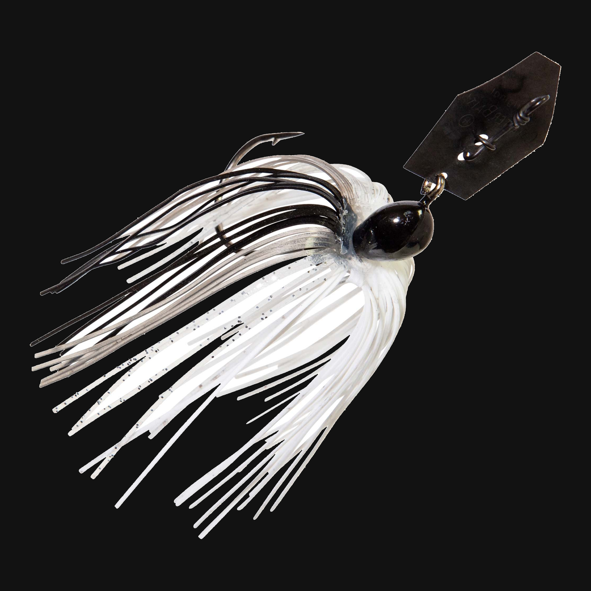 Z-Man Original ChatterBait 1/2-ounce bladed jig in Black Shad