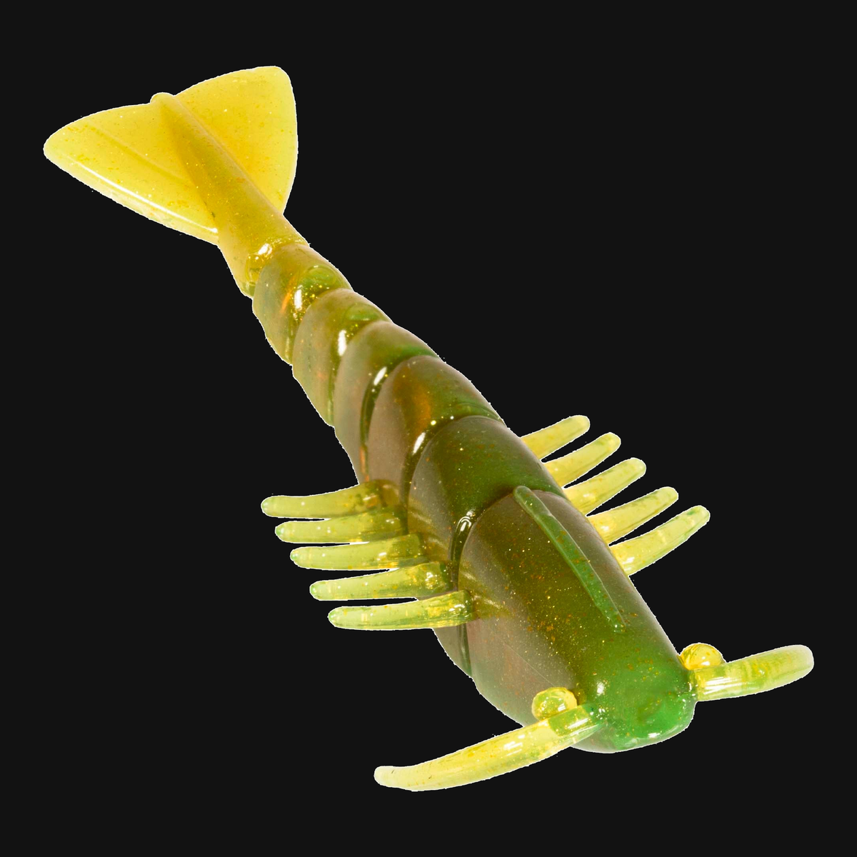 Z-Man Salty Ned ShrimpZ 2.5-inch shrimp bait in Midnight Oil