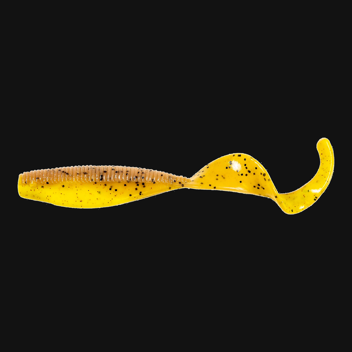 Z-Man Scented Curly TailZ 4-inch bait in Bruised Banana