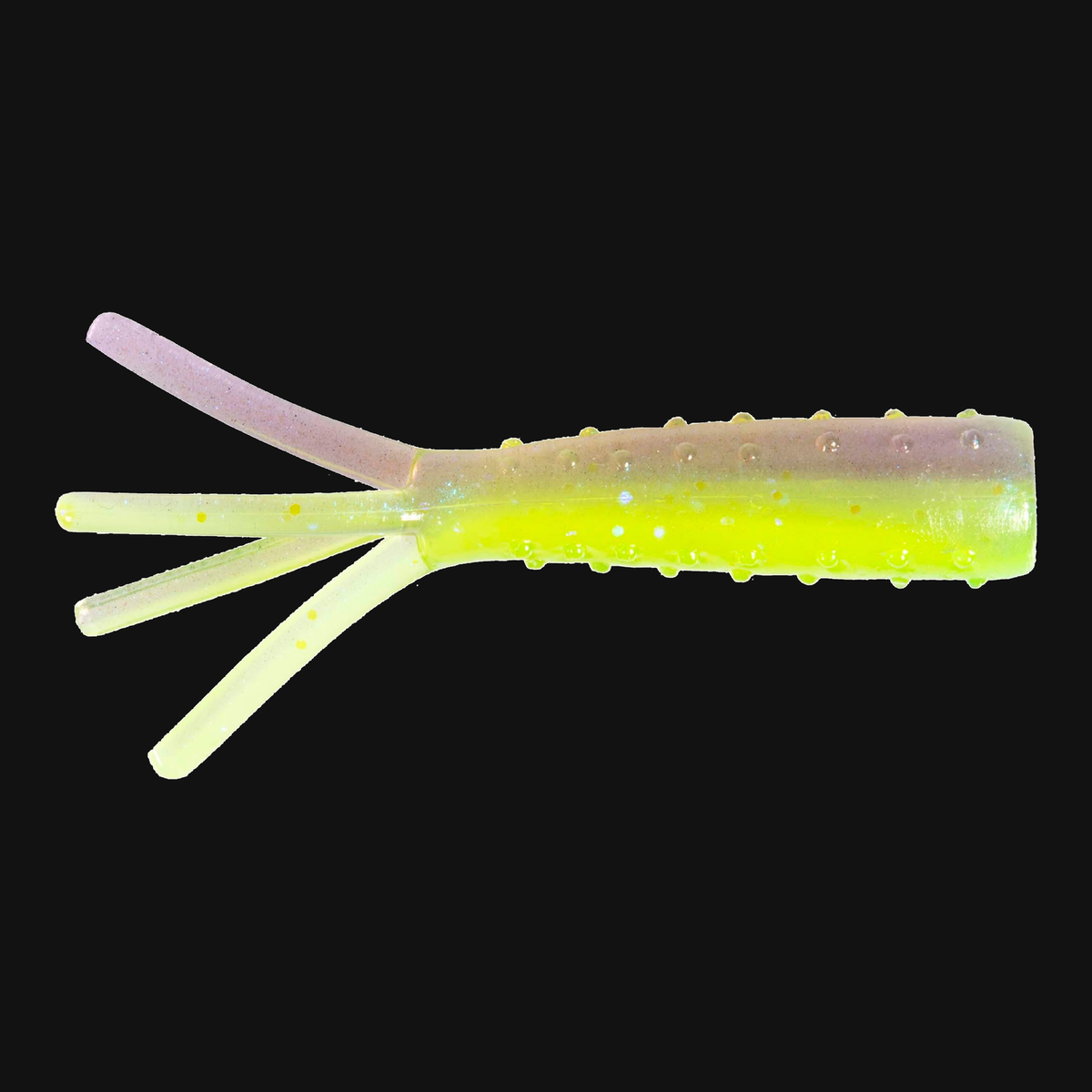 Z-Man Tiny TicklerZ 1.75-inch micro finesse bait in Purple Death