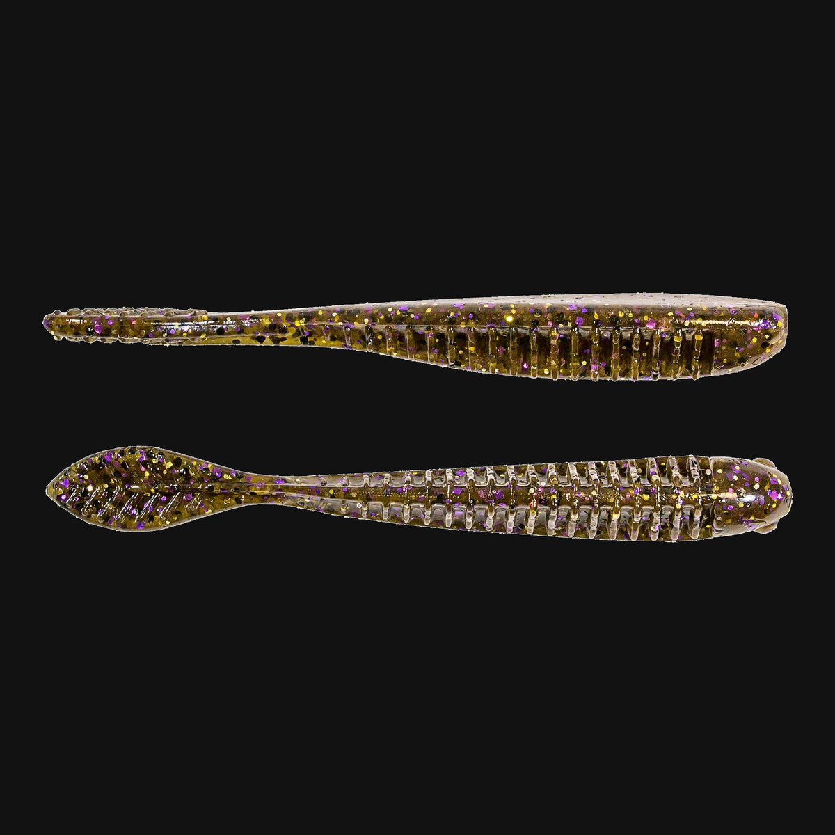 Z-Man Trick ShotZ 3.5-inch drop shot bait in Green Pumpkin Goby